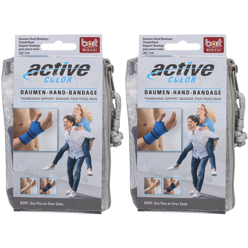 Bort ActiveColor® Daumen-Hand-Bandage Gr. M blau