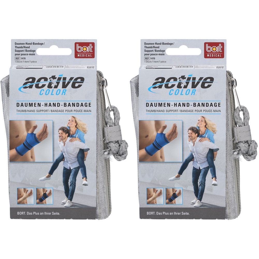 Bort ActiveColor® Daumen-Hand-Bandage Gr. S schwarz
