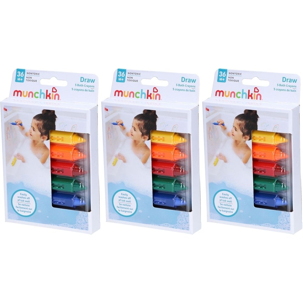 Munchkin Badestifte 5 Stk x3 3x5 St Stifte