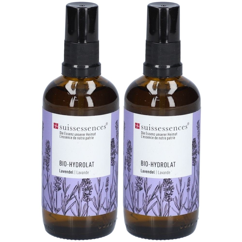 Suissessences Bio-Hydrolat Lavendel Spr 100 ml x2 2x100