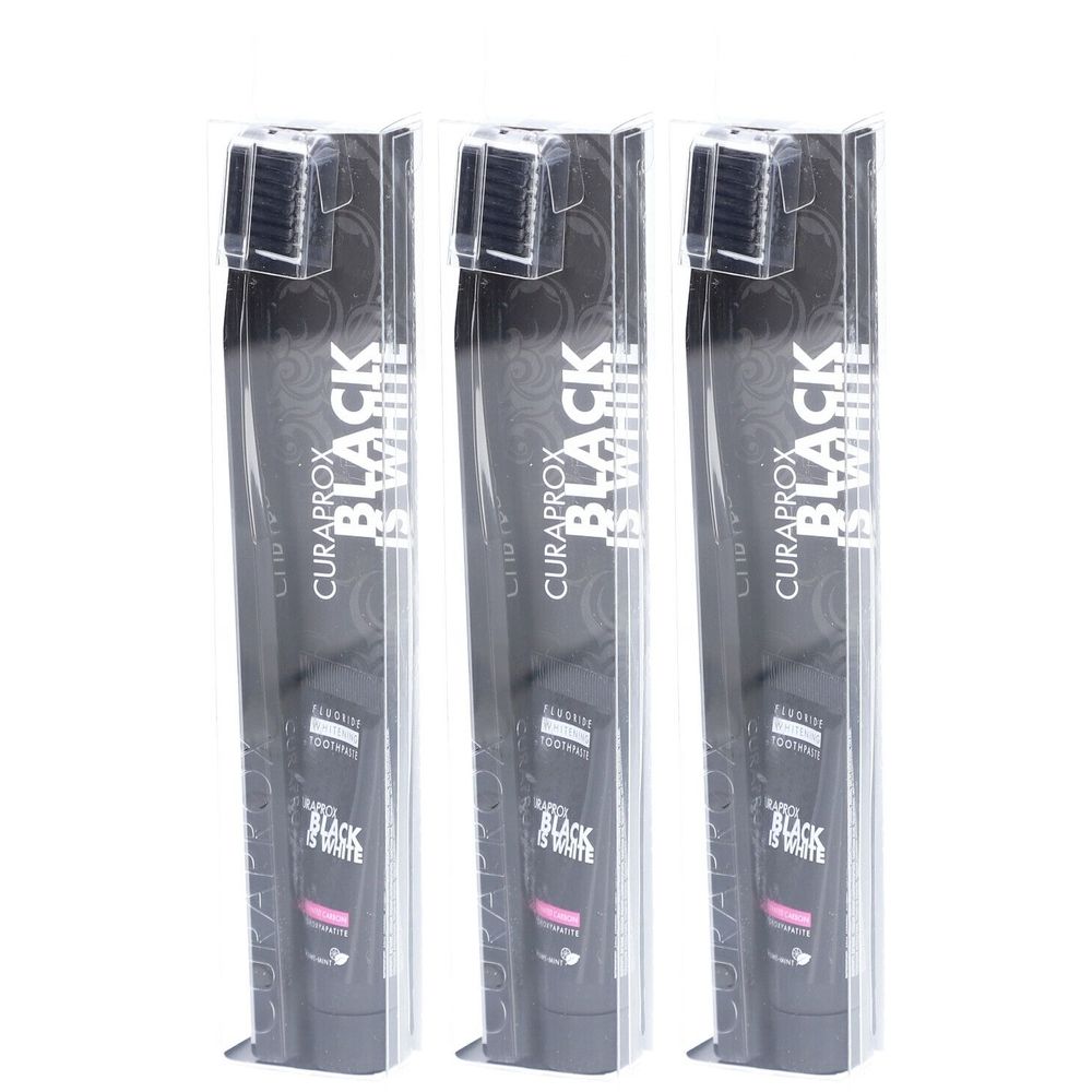 Curaprox Schwarz ist Weiß Light-Pack