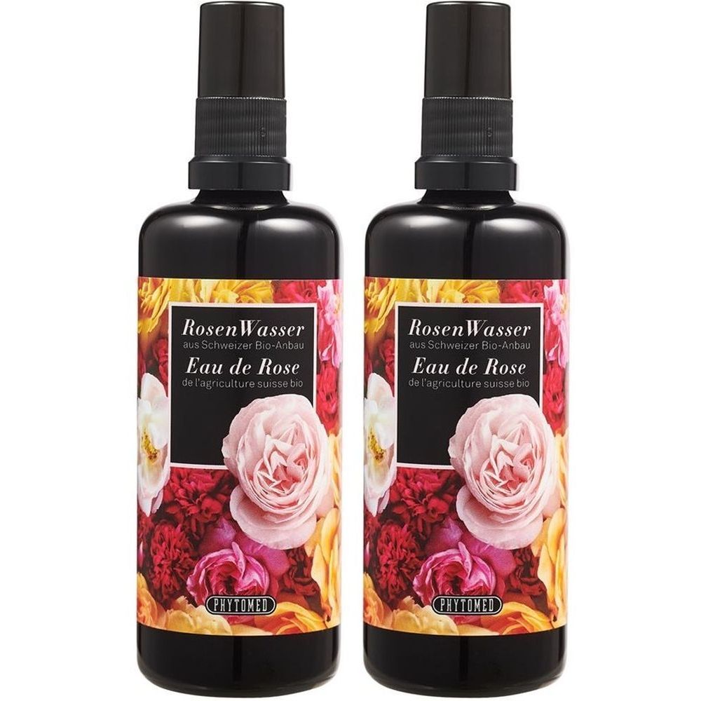 Phytomed Rosenwasser Schweizer Bio-Anbau 100 ml x2 2x100 Spray