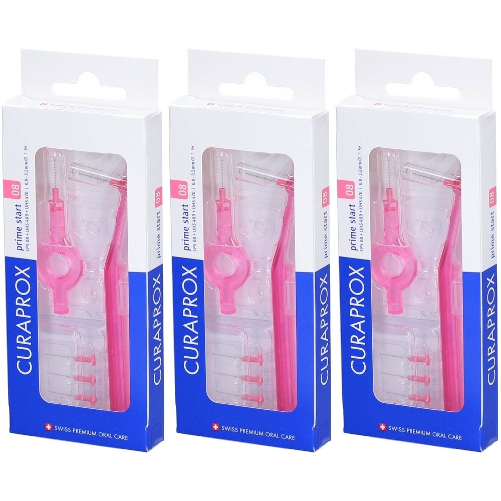 Curaprox CPS 08 Start Interdentalbürsten 0,8-3,2 mm