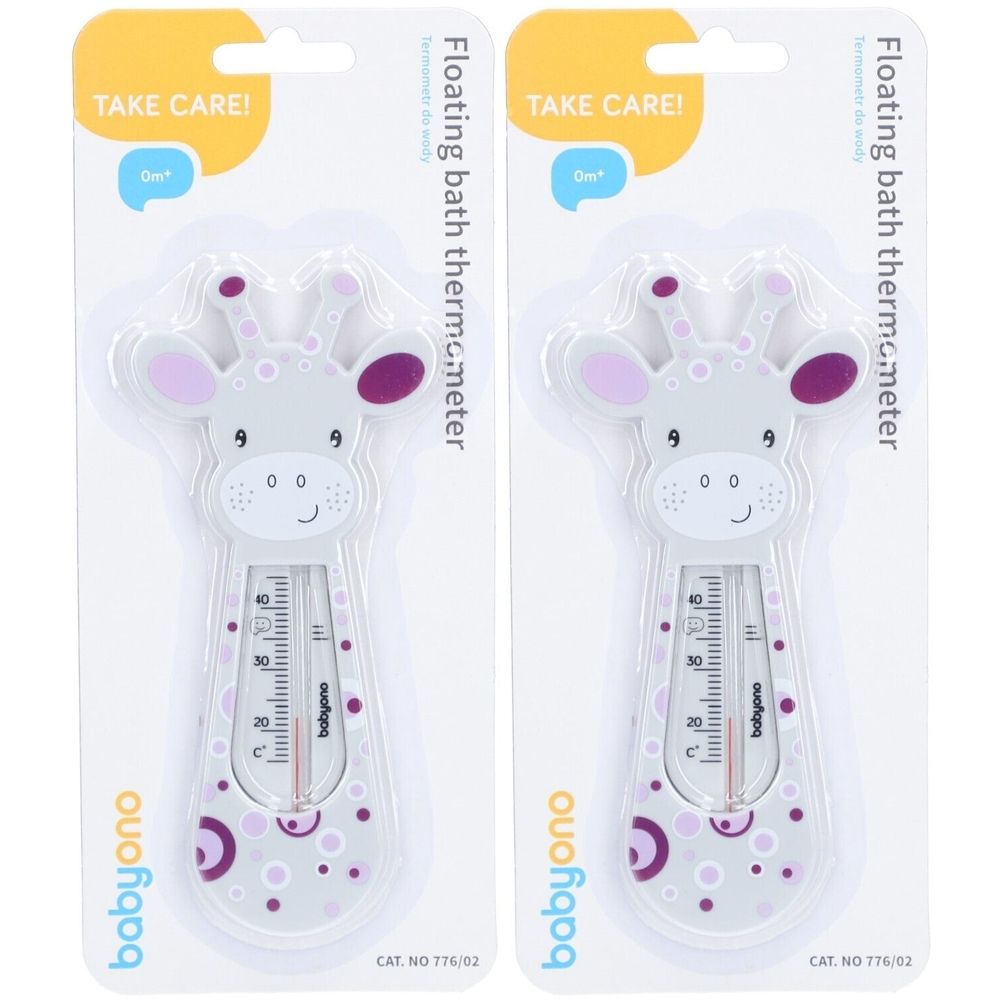 Babyono schwimmender Thermometer x2 2x1 St Thermometer 