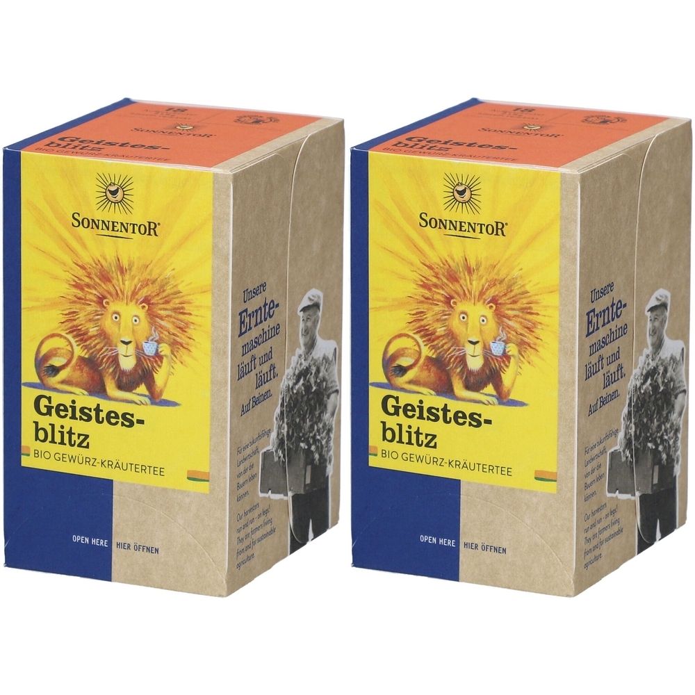 Sonnentor – Infusion bio épices & herbes Geistesblitz