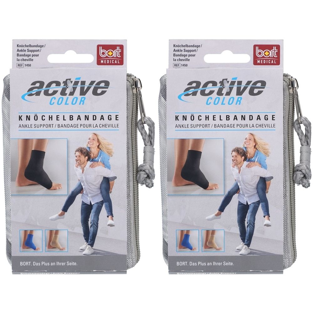 Bort ActiveColor® Knöchelbandage Gr. XL schwarz