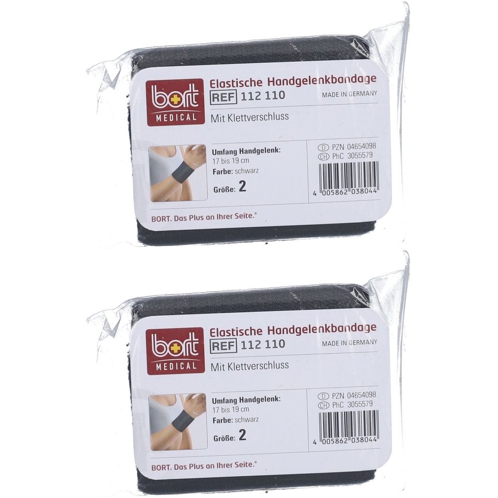 Bort Klettband Handgelenk 8 cm GR2 19 cm