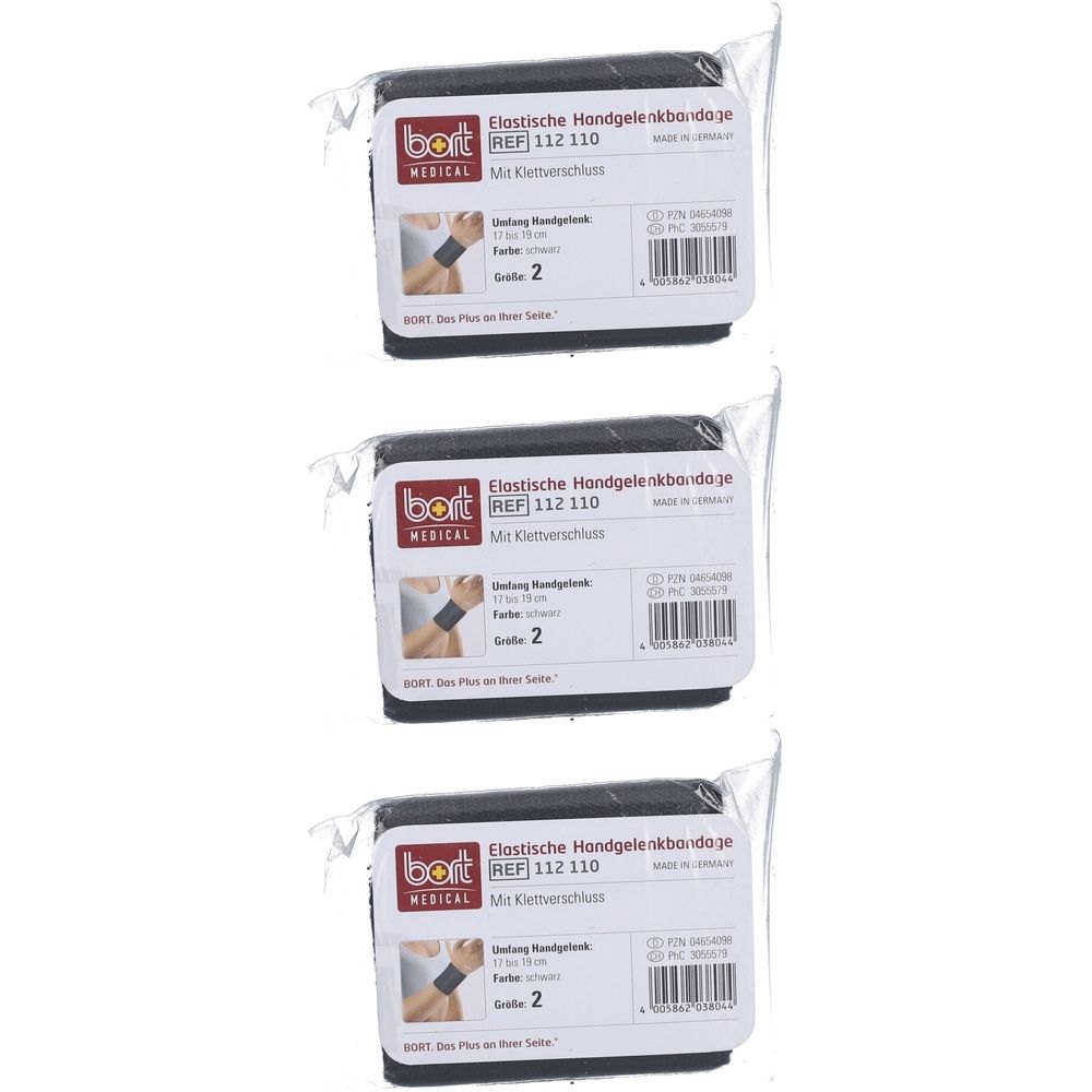 Bort Klettband Handgelenk 8 cm GR2 19 cm