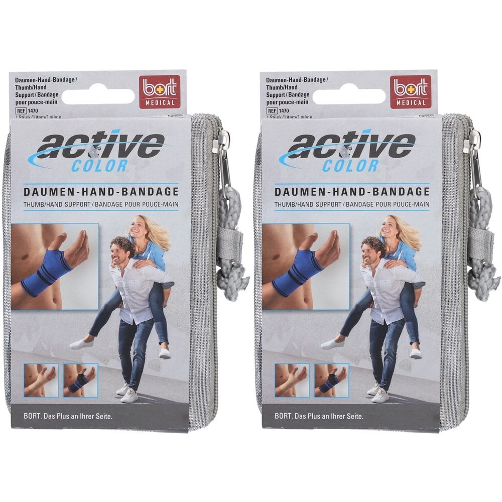 Bort ActiveColor® Daumen-Hand-Bandage Gr. M schwarz