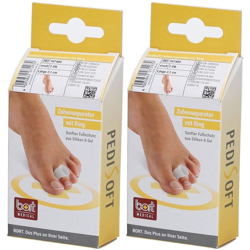 PediSoft® Zehenseparator mit Ring S
