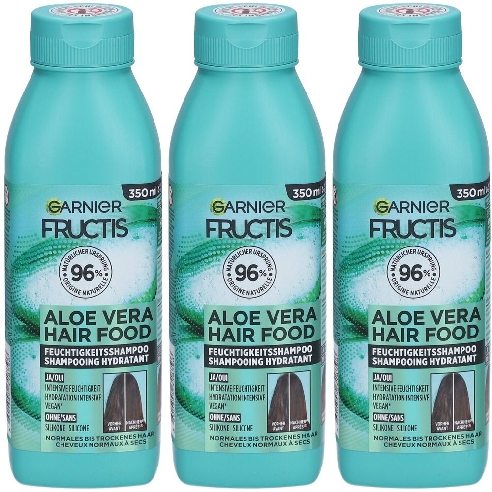 Garnier Fructis Haarnahrung Shampooing Hydratant Aloe Vera
