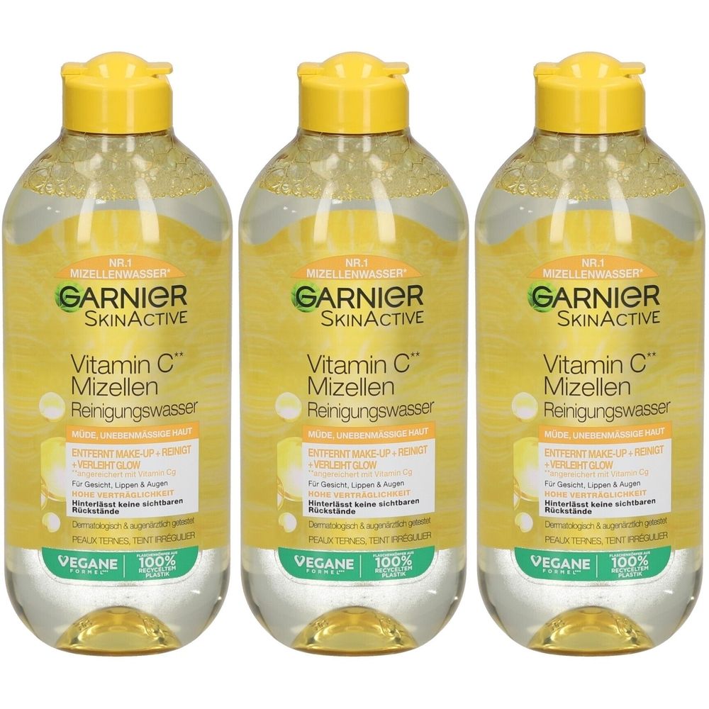 Garnier Mizellares Reinigungswasser mit Vitamin C
