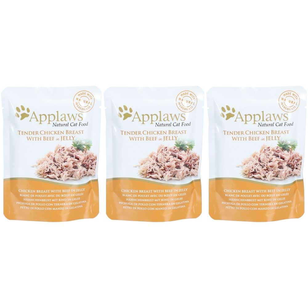 Applaws™ Hähnchenbrust mit Rind in Gelee