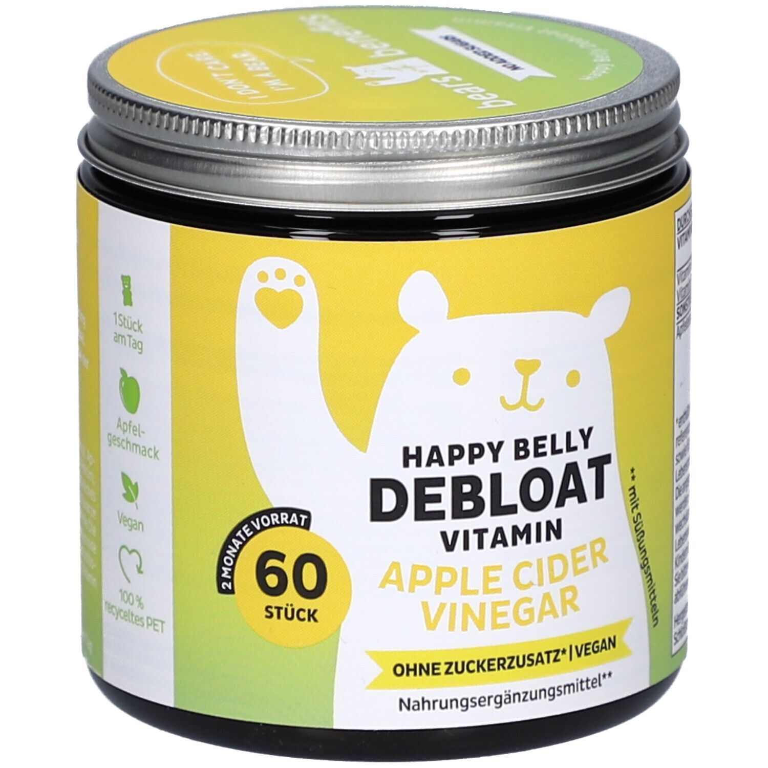 Happy Belly Debloat SF 60er 60 St Kaugummi
