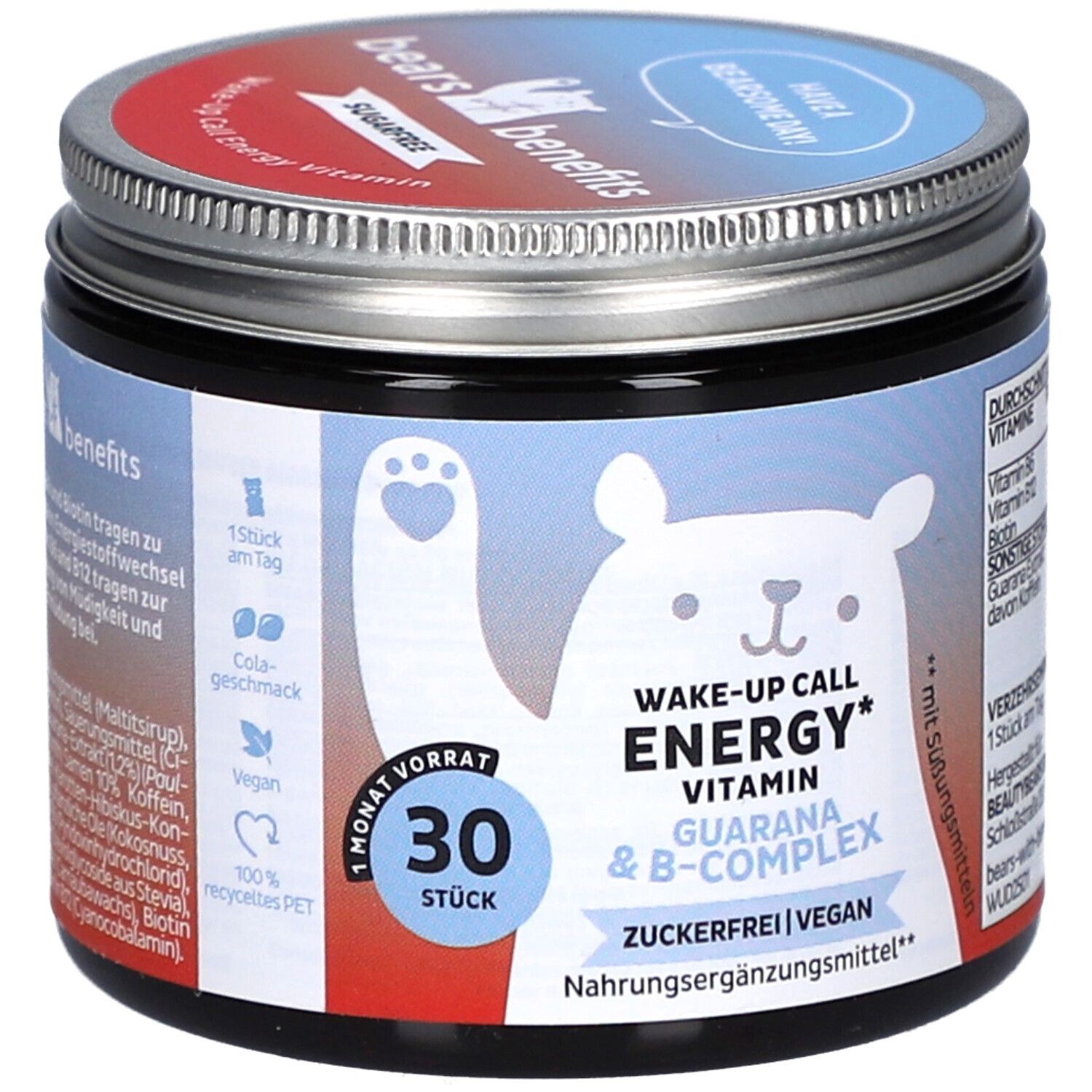 Wake-up Call Energy Vitamin 30er 30 St Kaugummi