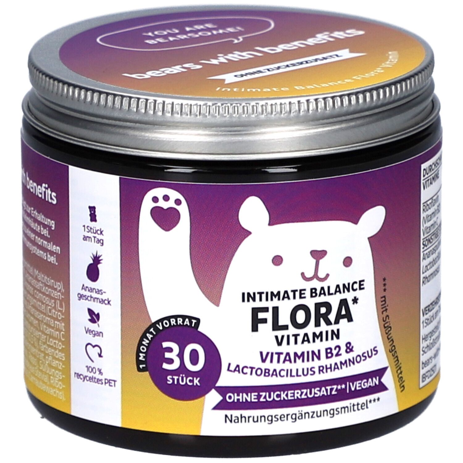 Intim Balance Flora Vitamin 30er 30 St Kaugummi