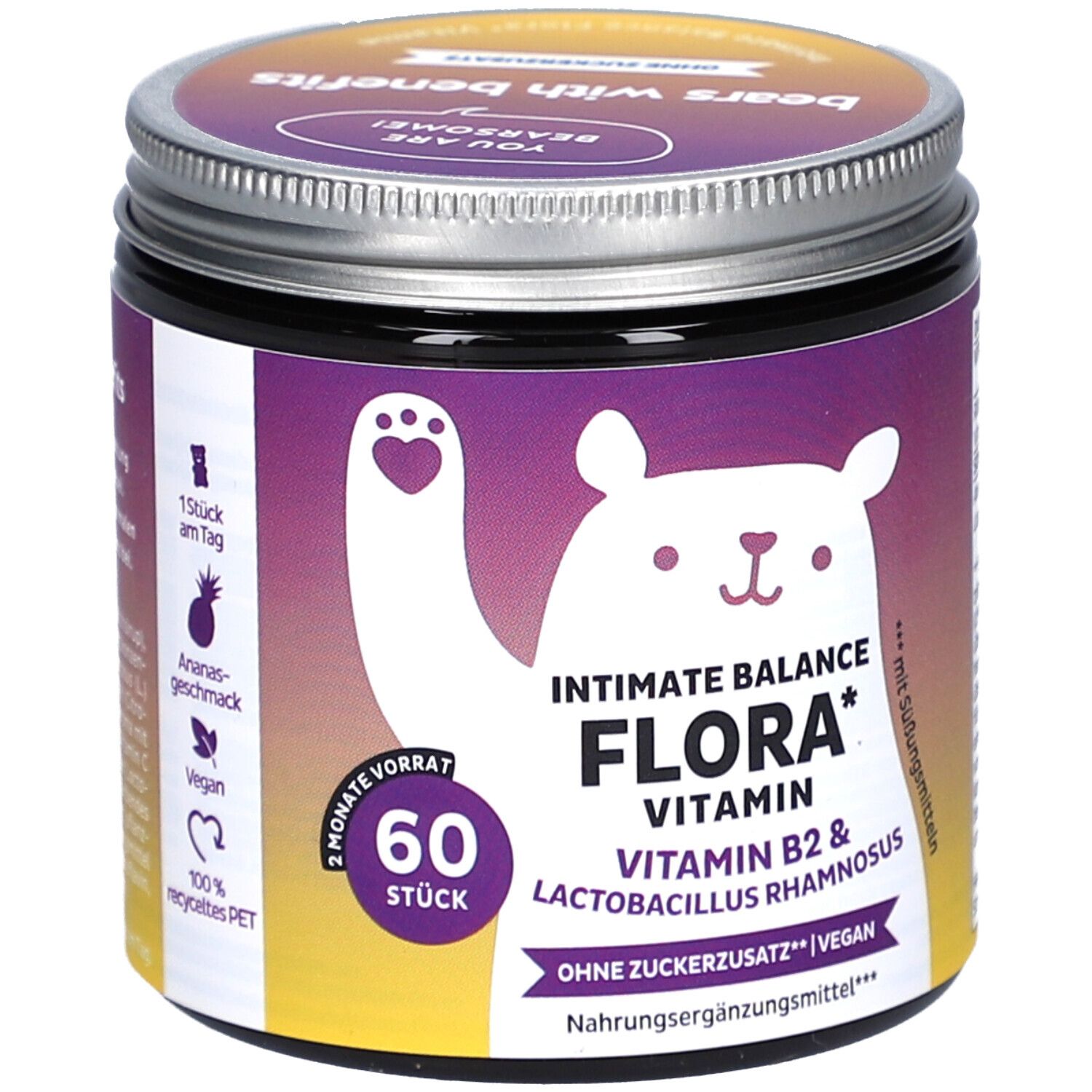 Intim Balance Flora Vitamin 60er 60 St Kaugummi