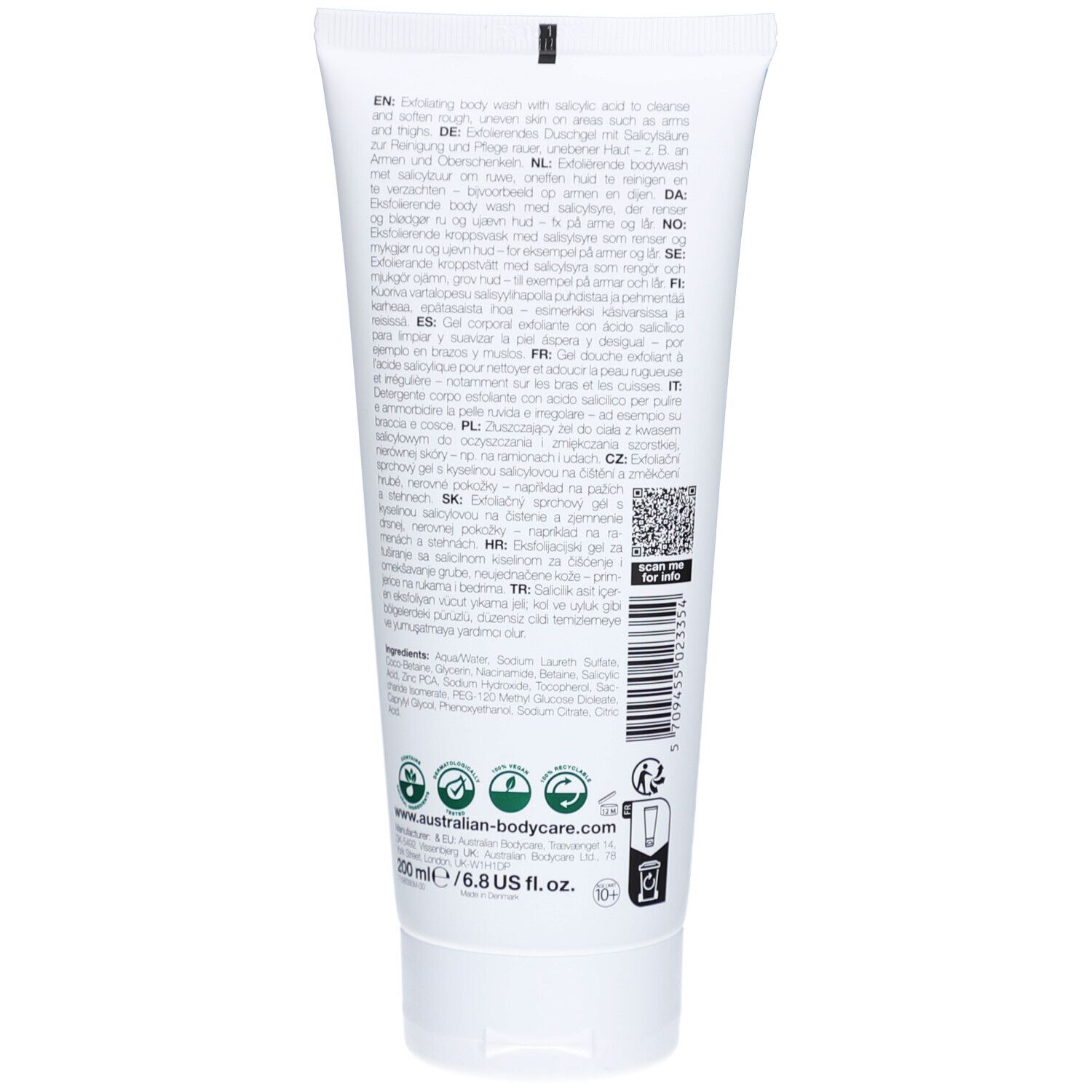 Australian Bodycare Duschgel gegen Keratosis pilaris