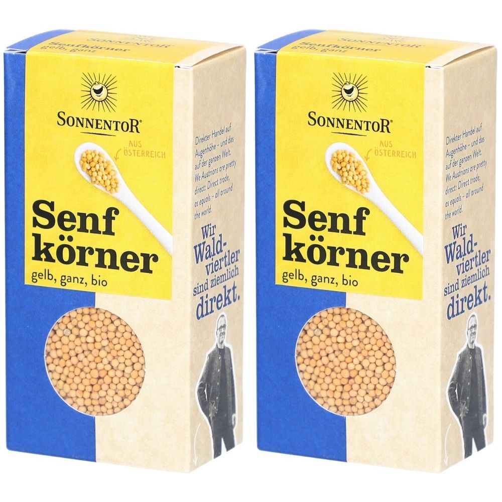 Sonnentor Bio Gelbe Senfsamen - Ganz