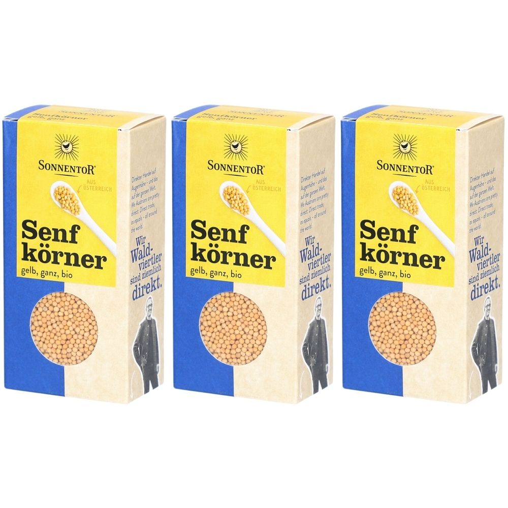 Sonnentor Bio Gelbe Senfsamen - Ganz