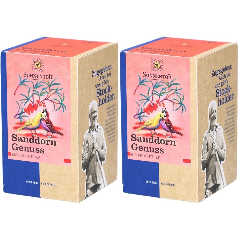 Sonnentor Fruchtiger Sanddorn Bio Kräutertee - Kräutertee