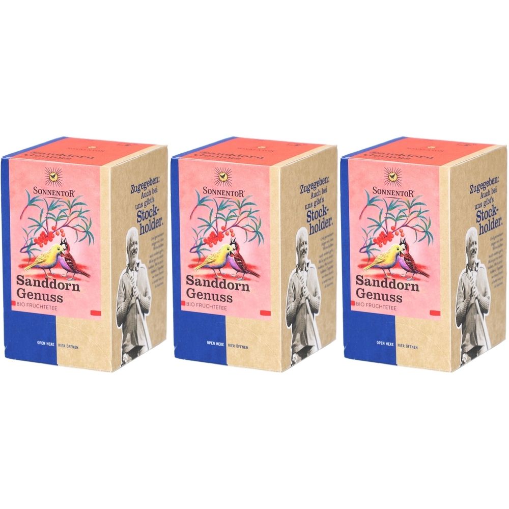 Sonnentor Fruchtiger Sanddorn Bio Kräutertee - Kräutertee