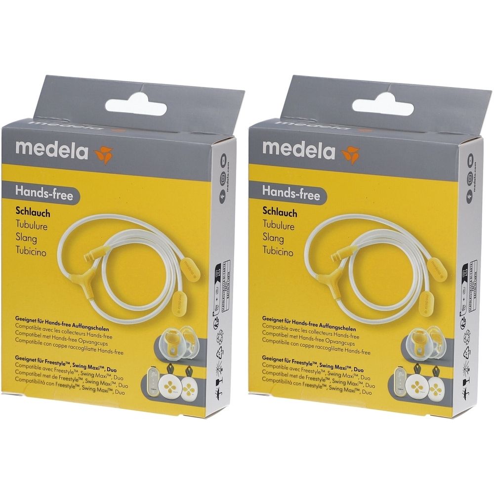 Medela Tubulure Hands-Free - Kompatibel mit Freestyle™, Swing Maxi™, Duo
