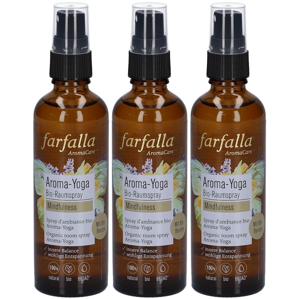 farfalla - Bio-Raumspray Aroma-Yoga, Mindfulness