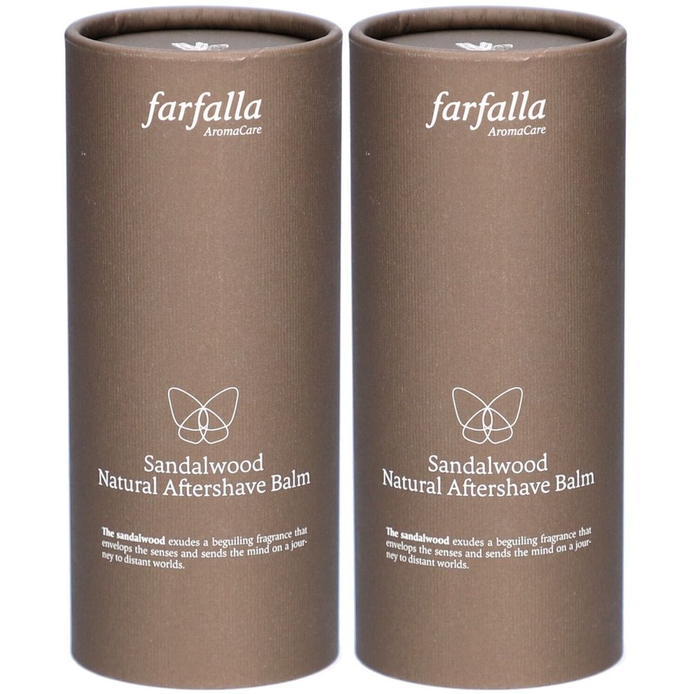 Farfalla Natural Aftershave Balm Sandalwood 100ml