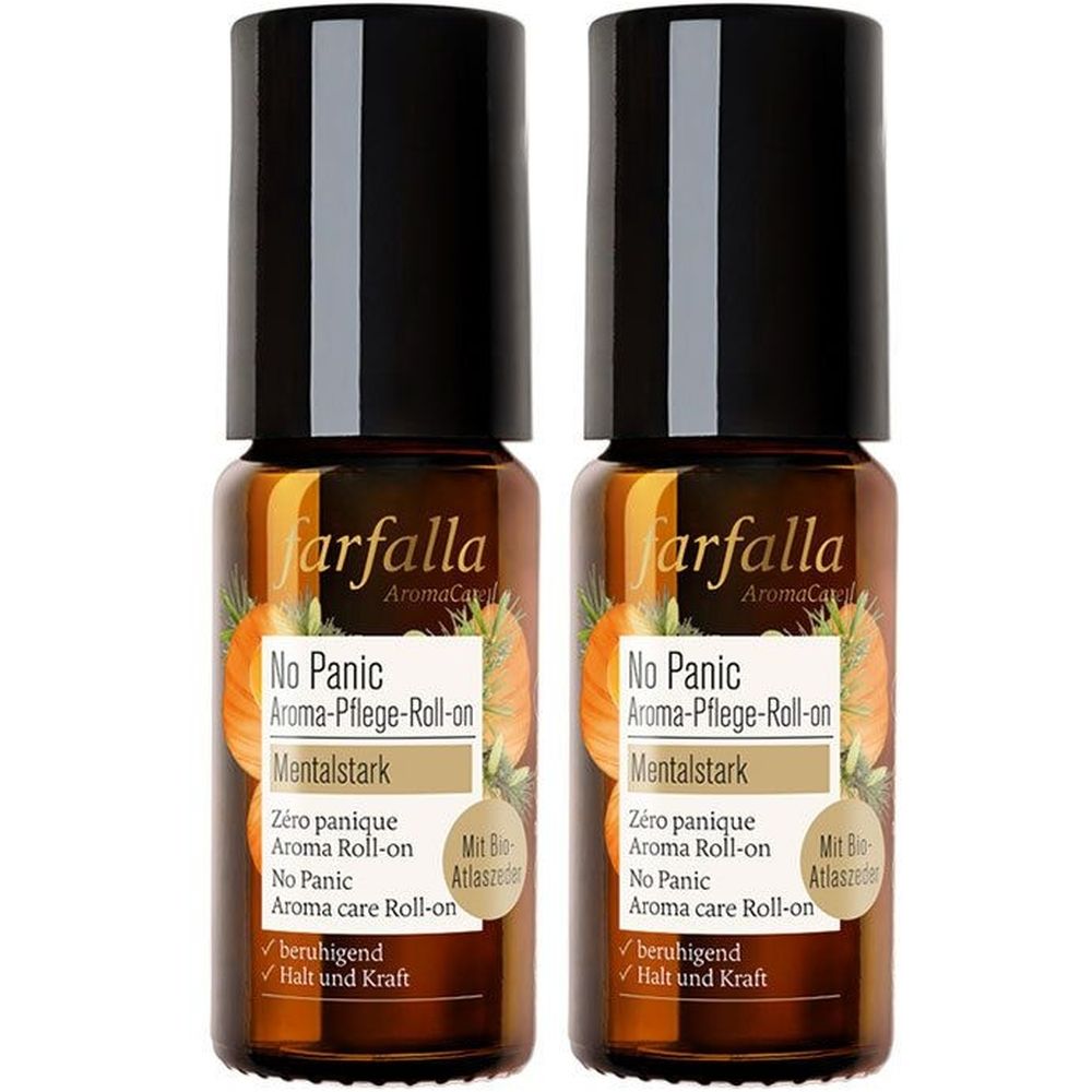 Farfalla® No Panic Aroma-Pflege-Roll-on Mentalstark