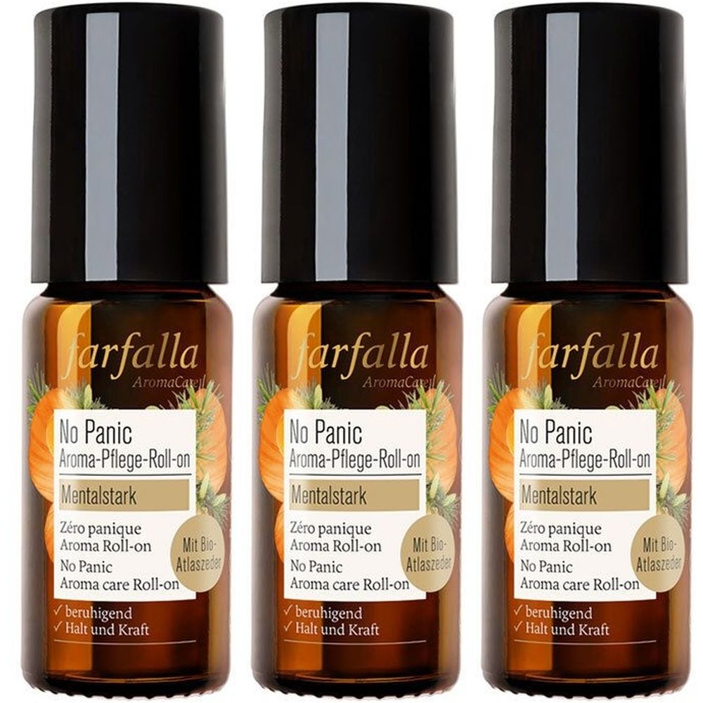 Farfalla® No Panic Aroma-Pflege-Roll-on Mentalstark