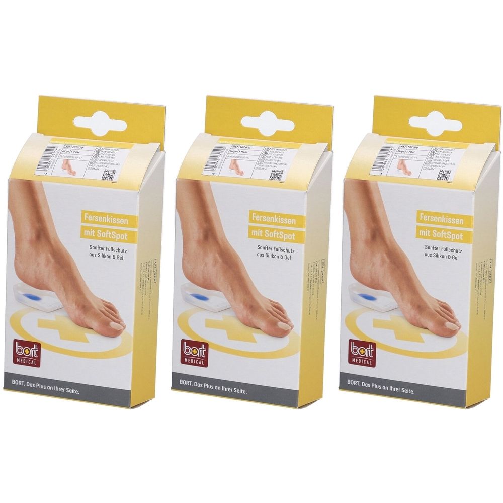 Bort PediSoft® Absatz mit SoftSpot Silikon groß