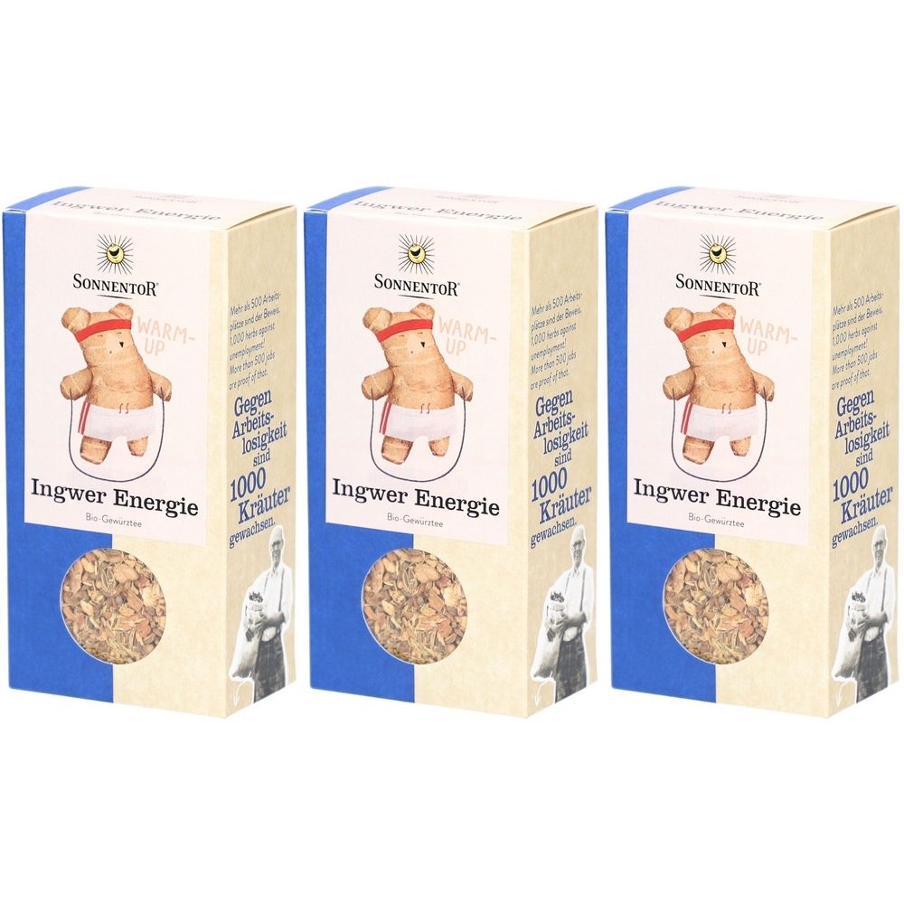 Sonnentor Kräutertee Energie Ingwer - Bio Gewürzkräutertee