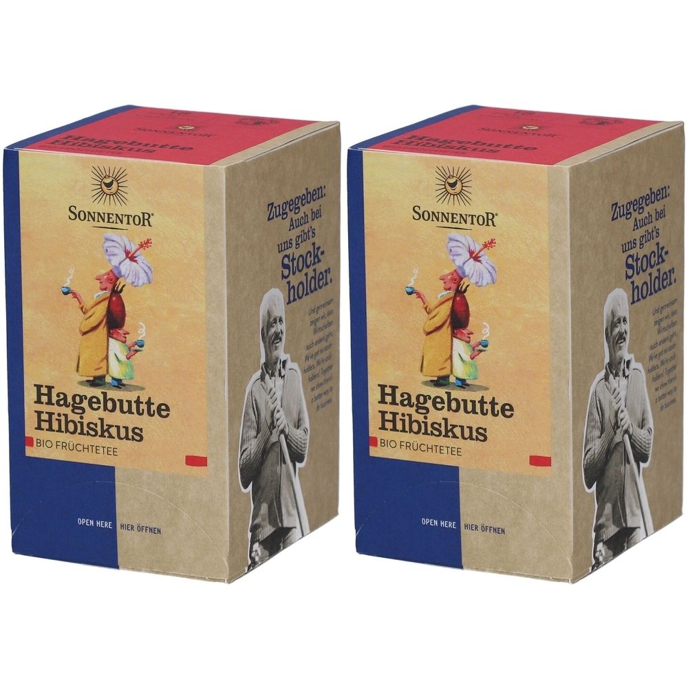 Sonnentor Tisane Cynorrhodon Hibiscus – Infusion Bio