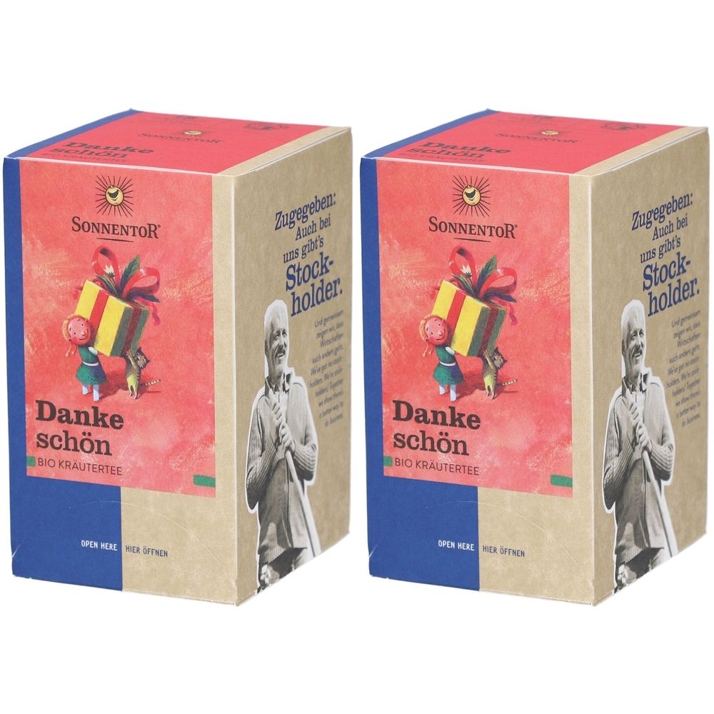 Sonnentor Kräutertee Merci bio - Mischung aus aromatischen und blühenden Pflanzen