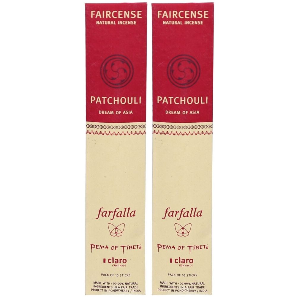 Farfalla Patchouli / Dream of Asia, Faircense Räucherstäbchen Bio