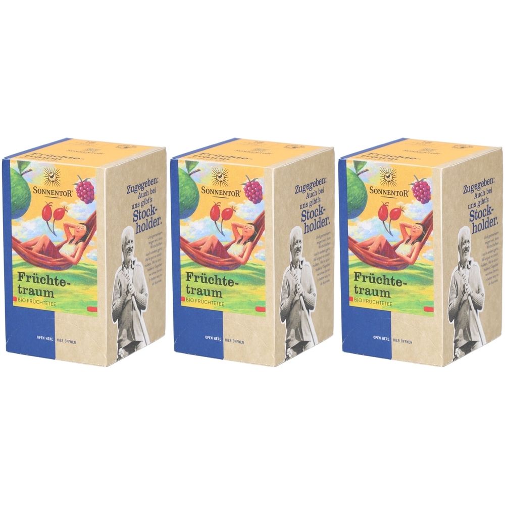 Sonnentor Bio-Früchtetraum - Früchtetee mit Vanille aromatisiert