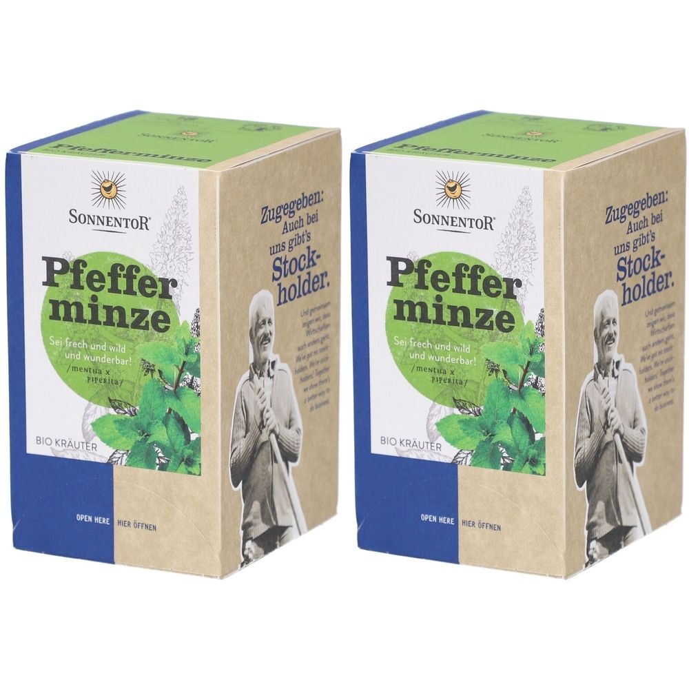 Sonnentor Kräutertee Pfefferminz Bio - Menthol Kräutertee