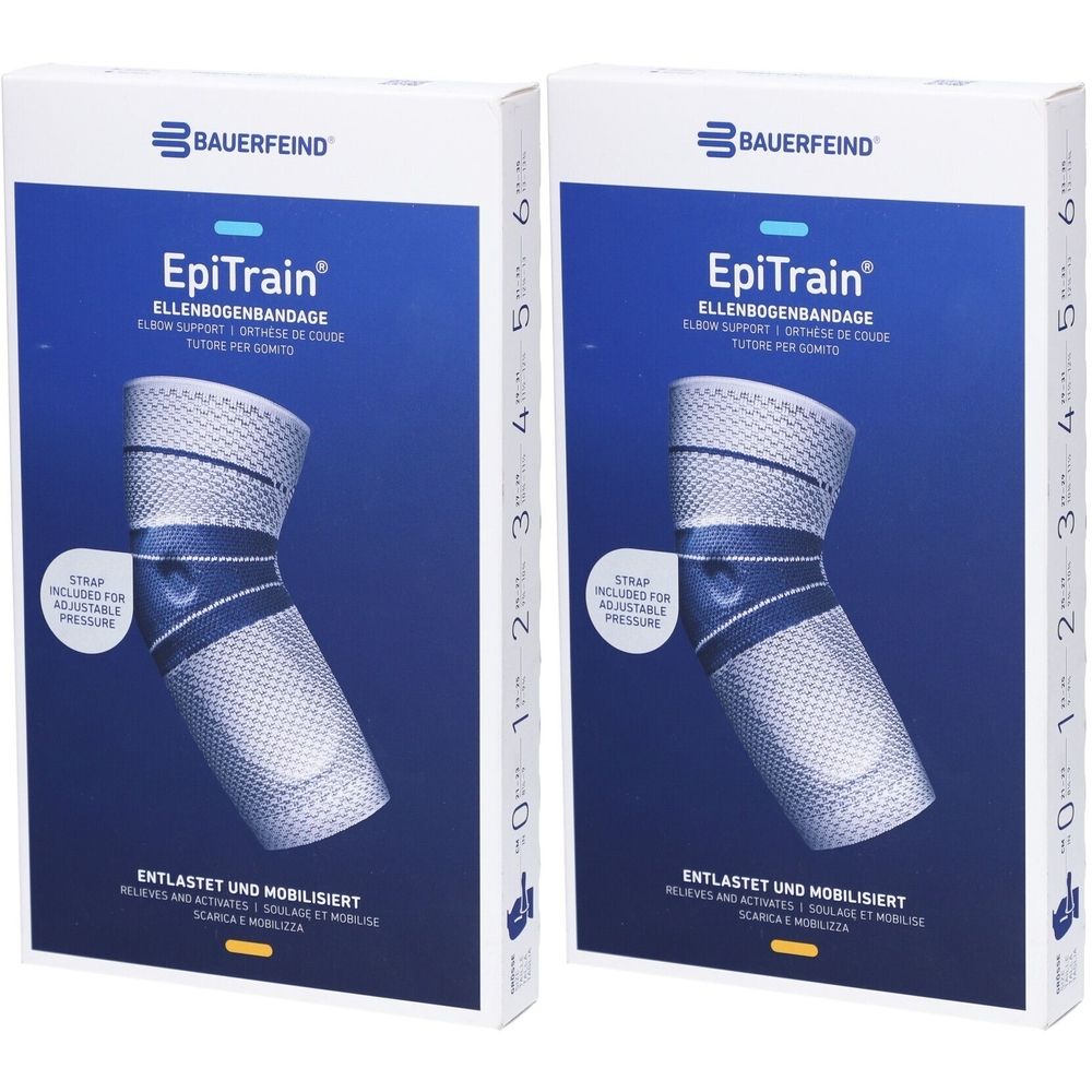 Bauerfeind® EpiTrain® Ellenbogenorthese Größe 5 Titan