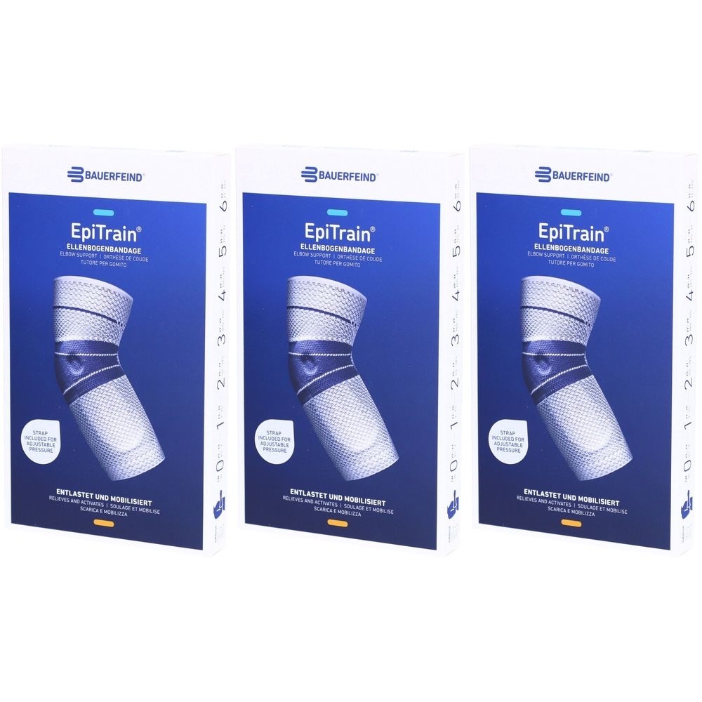 Bauerfeind® EpiTrain® Ellenbogenorthese Größe 6 Titan