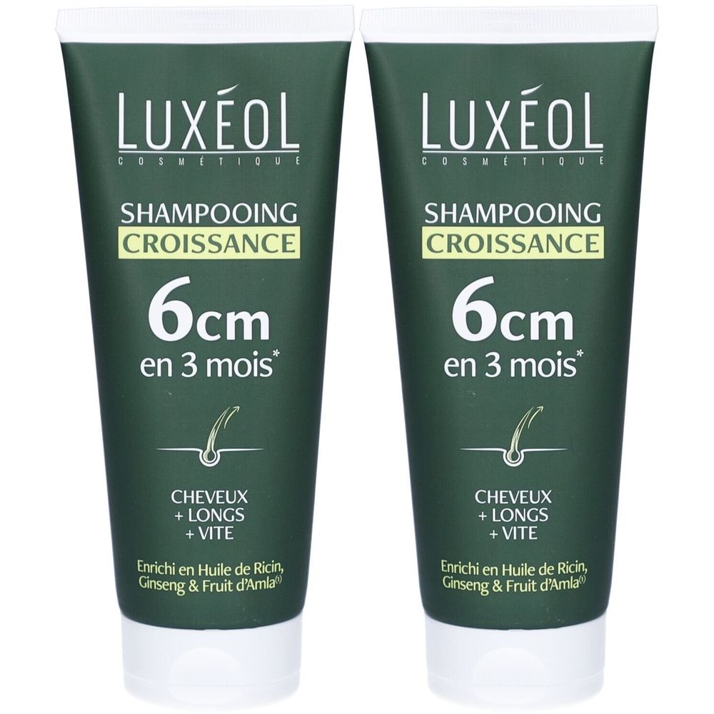 LUXÉOL Shampoo voor haargroei +6 cm in 3 maanden zonder sulfaten