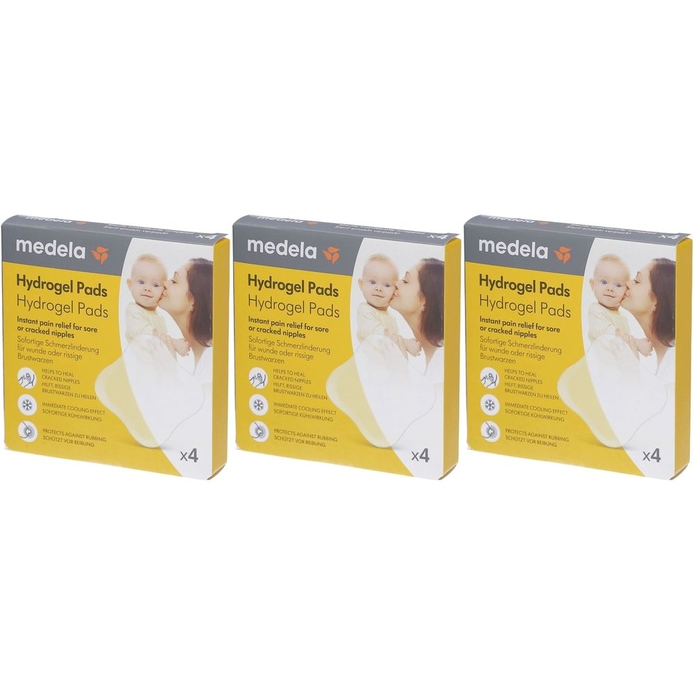 Medela Hydrogel-Kompressen Stillen x4