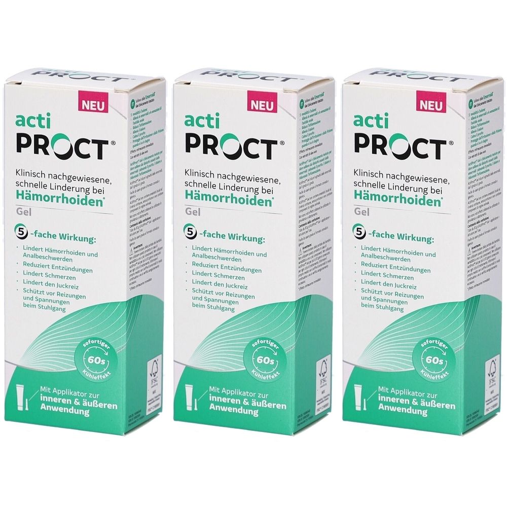 ActiProct Hämorrhoiden-Gel – mit Applikator