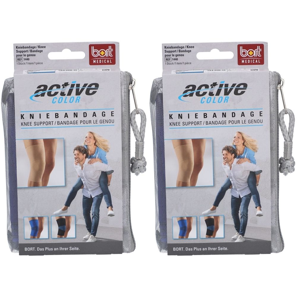 Bort ActiveColor® Kniebandage Gr. XL blau