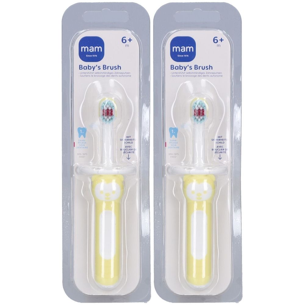 Mam Baby's Brush Babyzahnbürste 6+ Monate