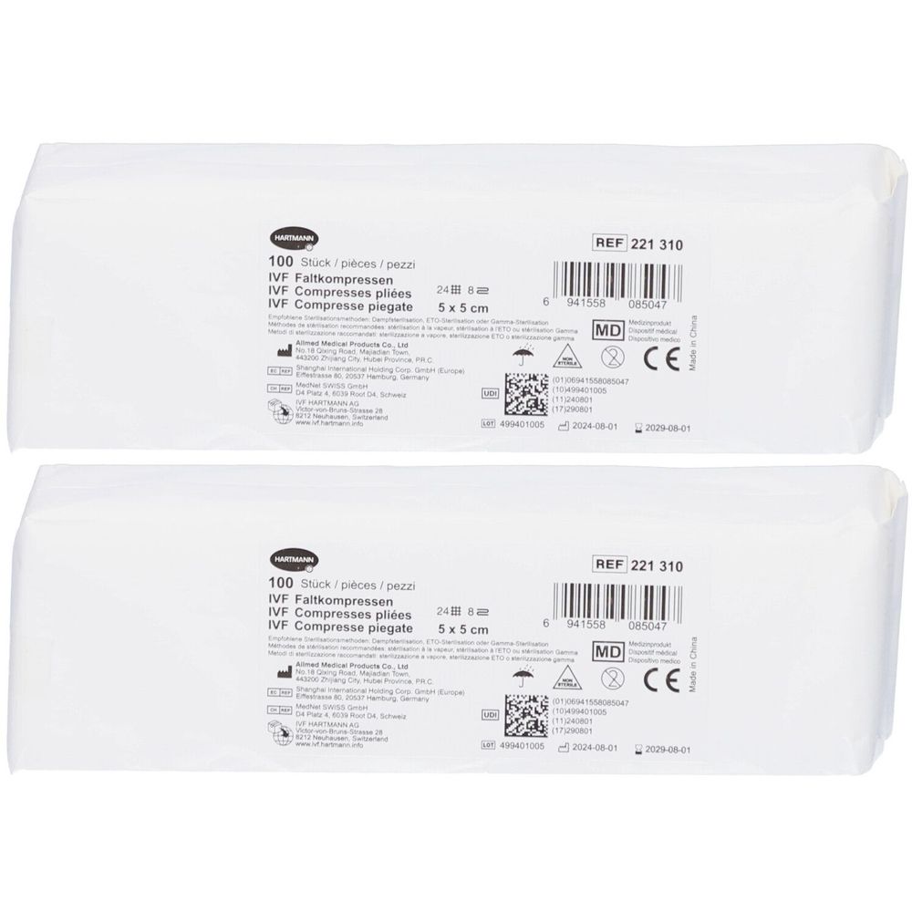 Ivf® Faltkompresse Typ 24 5x5 cm