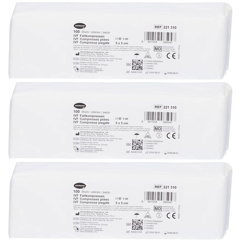 Ivf® Faltkompresse Typ 24 5x5 cm