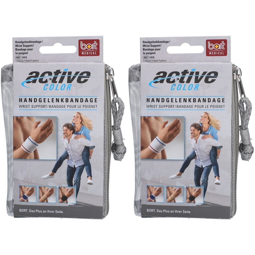 Bort® ActiveColor Handgelenkbandage M blau