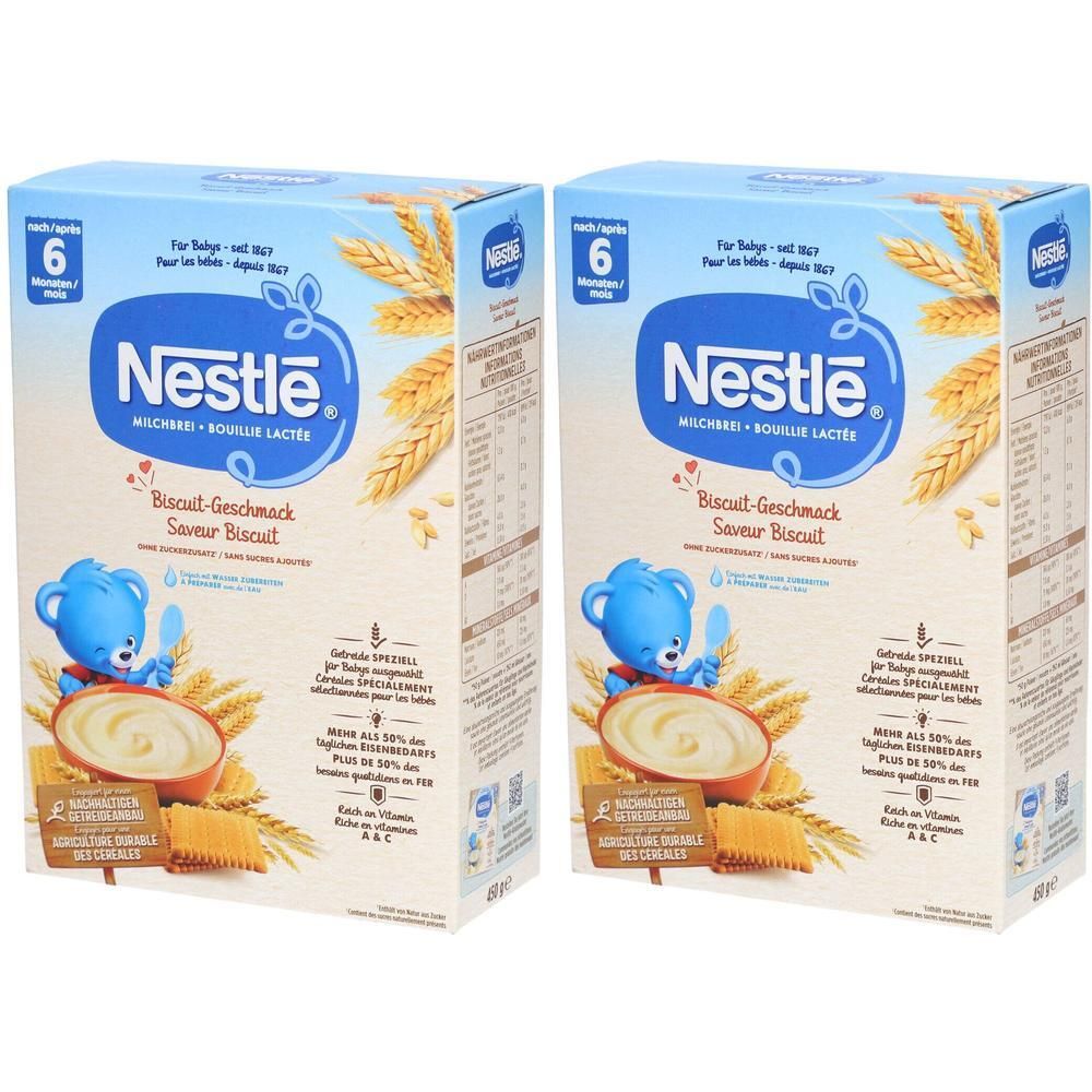 Nestlé Baby Cerealien Keks Geschmack Milchbrei ab 6M