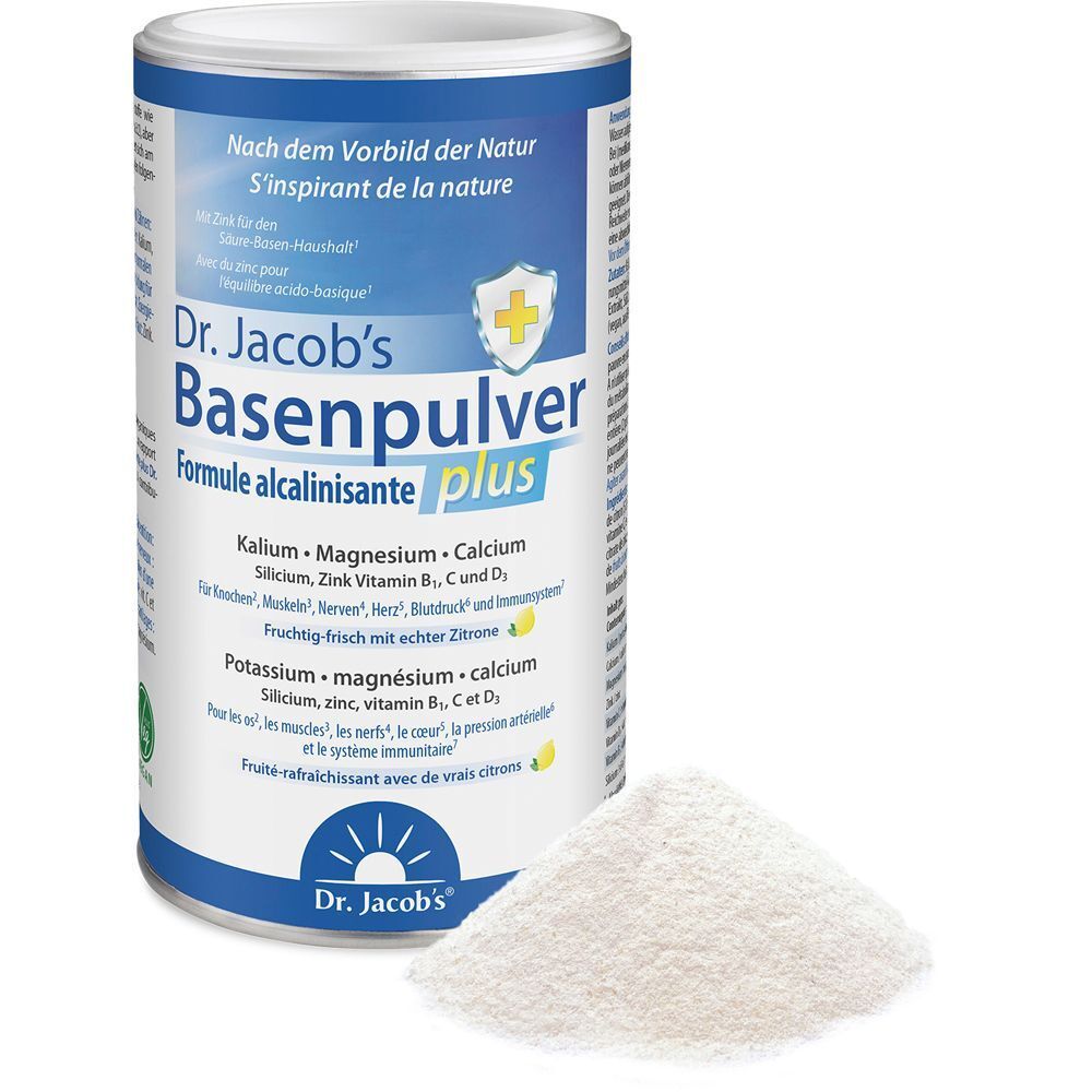 Dr. Jacob's Basenpulver plus Basen-Citrat-Mineralstoffe